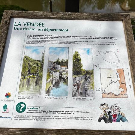 La Maison Du Bonheur Le Gue-de-Velluire Ngoại thất bức ảnh